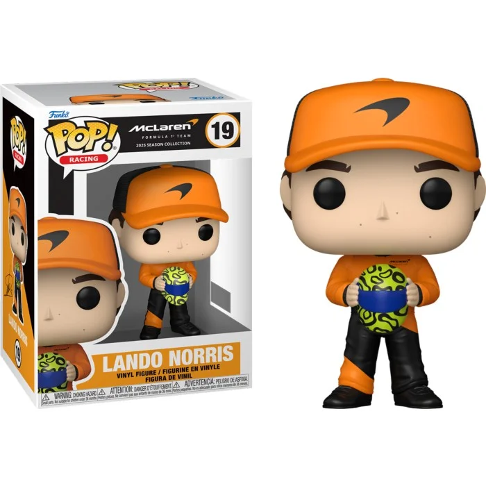 Funko POP! F1: Formula 1 - Lando Norris (McLaren) #19