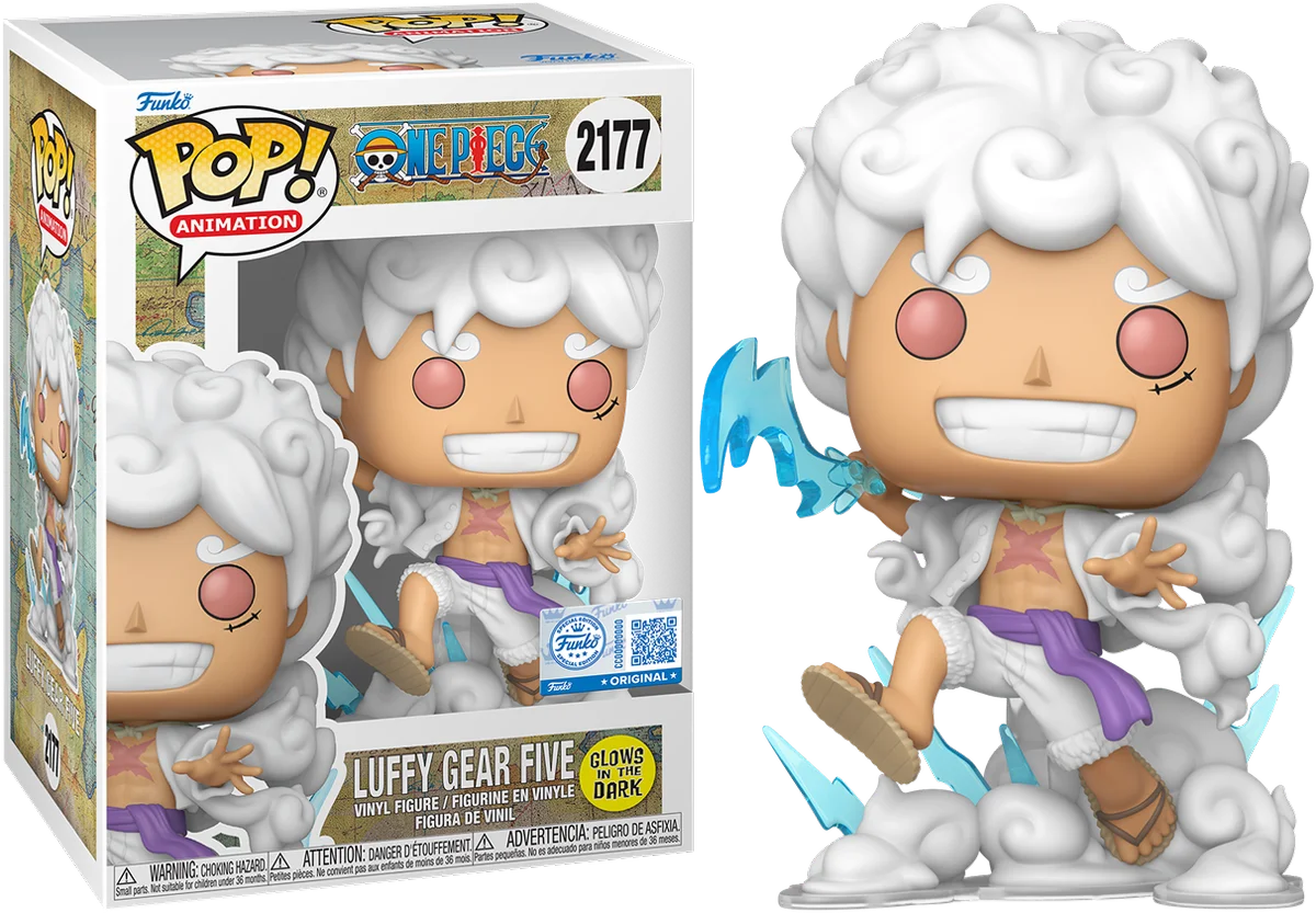 Figurka Funko POP! One Piece - Luffy Gear Five Glow-in-the-Dark #2177 Glows in the Dark Special Edition